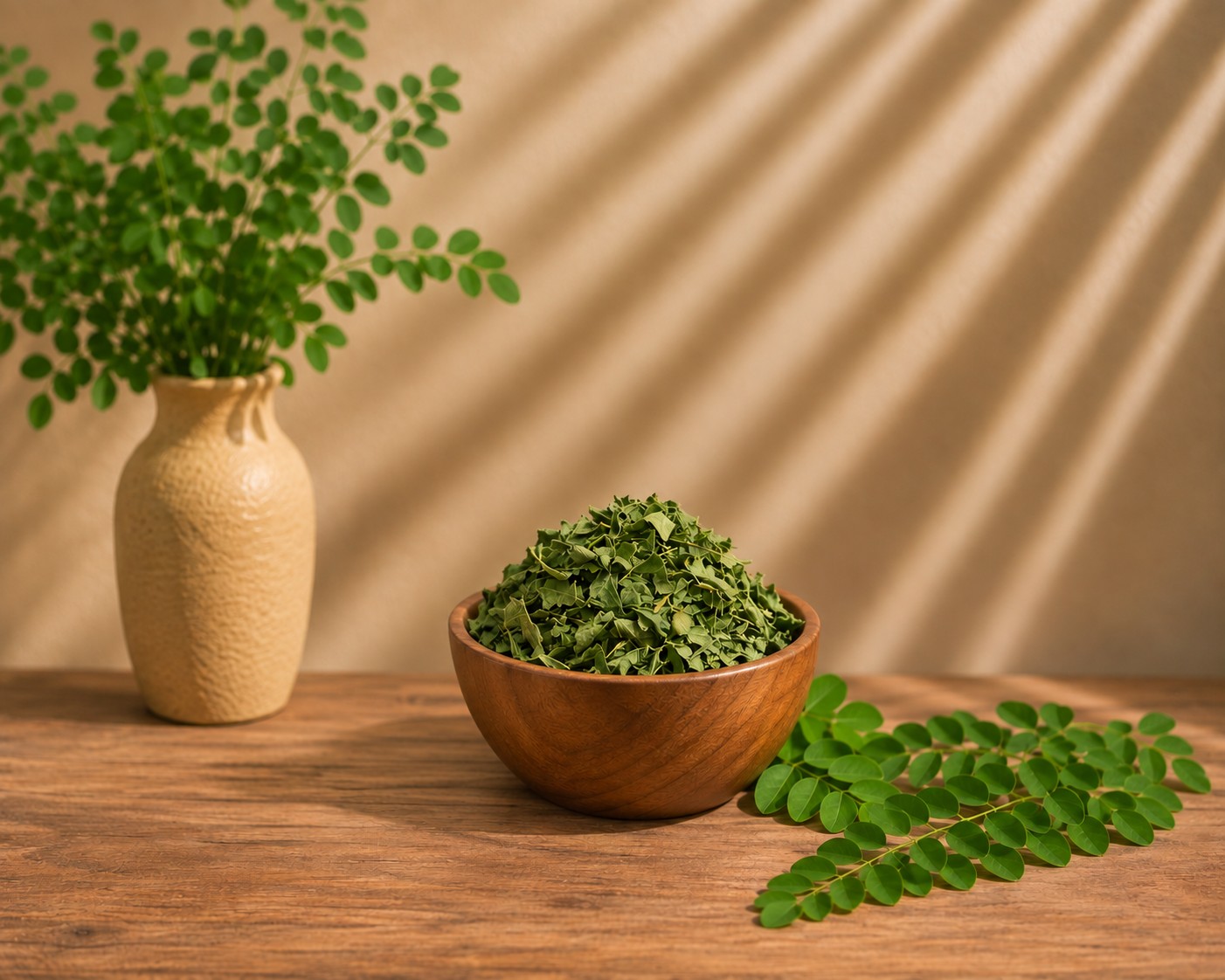 Organic Moringa Dried Leaves